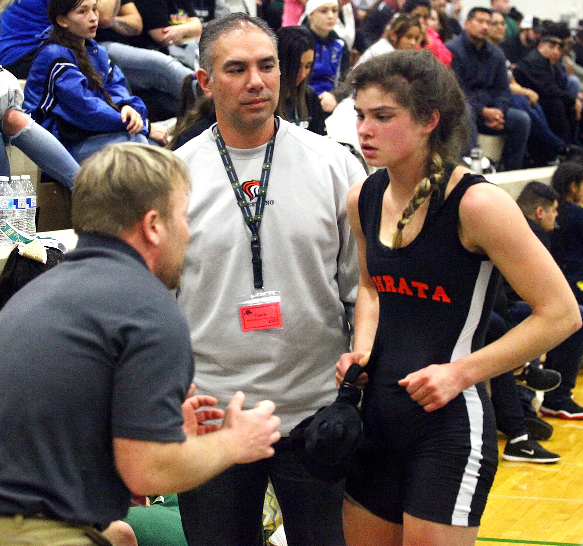 Rodney Harwood/Columbia Basin HeraldEphrata's Mya Spencer was the Central Washington Girls Wrestling League wrestler of the year in 2017-18.