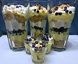 Build your own parfait cups, layer by yummy layer