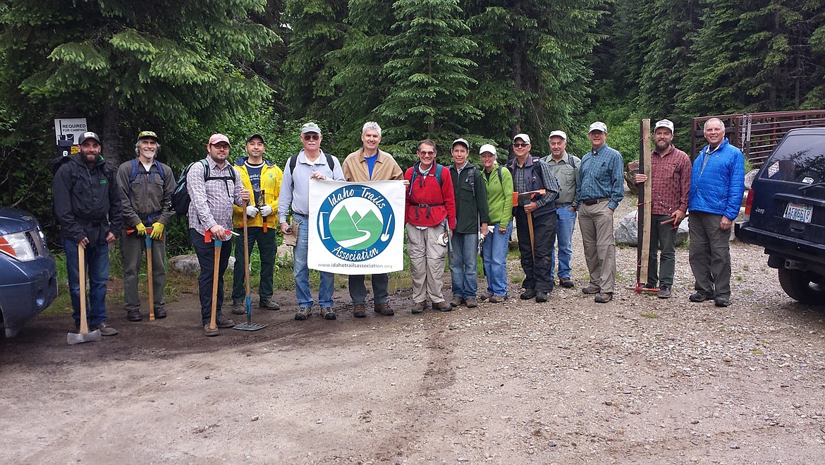 (File photo/courtesy)
ITA volunteers ready to work on northern Idaho&#146;s Beehive Lake trail.  The ITA will be holding a general meeting and a special Volunteer Appreciation Party on Saturday, May 19 .