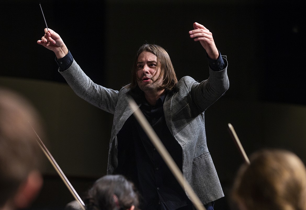 LOREN BENOIT/Press
Coeur d&#146;Alene Symphony guest conductor Jan Pellant will be conducting the &#147;Discover a New World&#148; season finale in the Kroc Center this weekend as the symphony looks to find a new artistic director after the departure of David Demand.