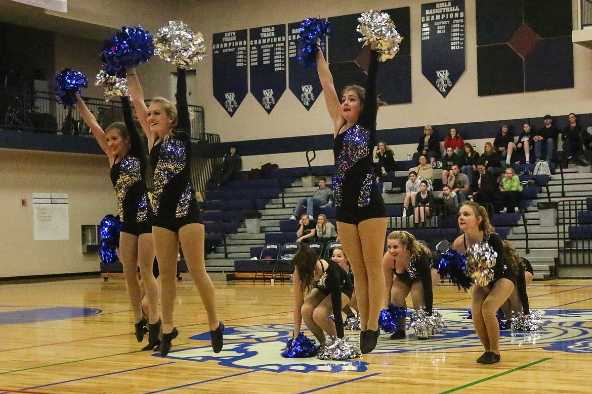 Photo by MANDI BATEMAN
Participants are sought for the Bonners Ferry High School dance team. Practices are 4:30-6:30 p.m. tonight, May 3, at the Boundary County Middle School gym, and from 7-9 a.m. Friday, May 4, at the Bonners Ferry High School gym. Tryouts are directly following the Friday practice. Don&#146;t be nervous! You never know unless you try!