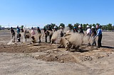 Breaking ground Workforce education facility project gets underway