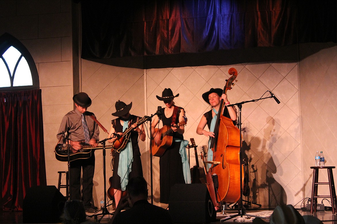 Photo by TANNA YEOUMANS
The Panhandle Polecats brought their bluegrass music to the Pearl Theater on May 5.