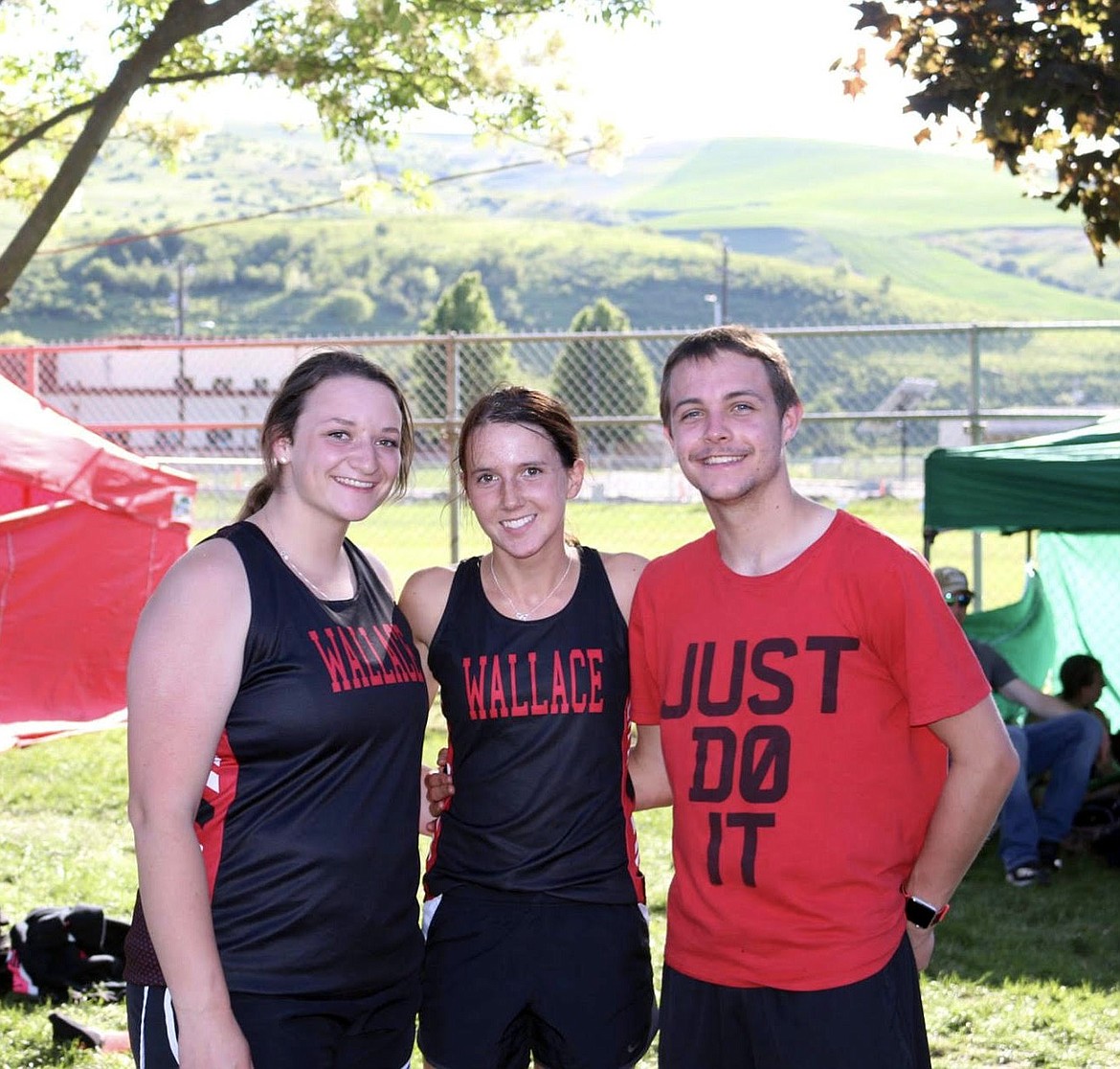 Courtesy photo
Maggie Howard, Aby Berger and Carter Bailey will be representing Wallace at the 1A State Championship meet this week.
