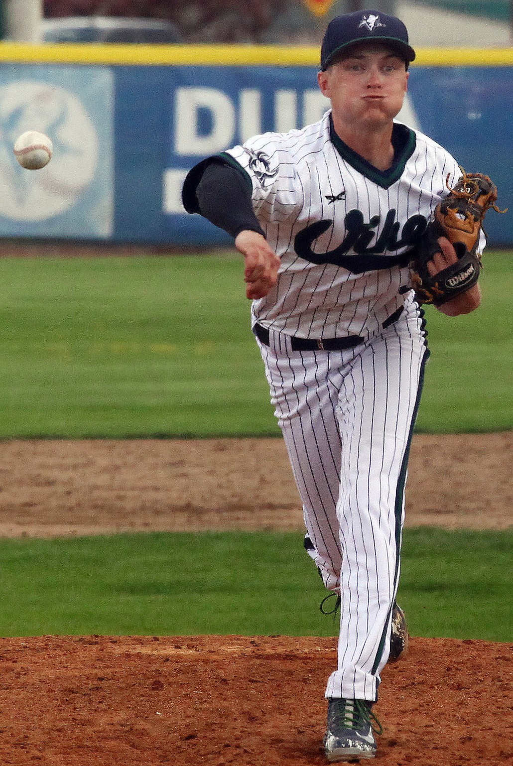 Rodney Harwood/Columbia Basin Herald
Big Bend right-hander Hayden Knight has three wins and two saves this season with an ERA of 4.02 in 35.2 inning pitched.