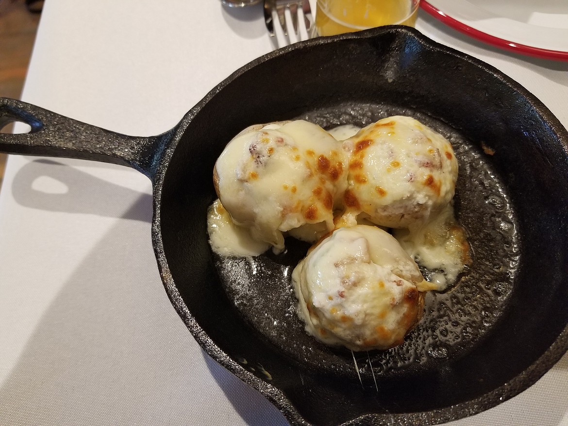 Among the items at Generations Restaurant is the Stuffed Mushroom Appetizer: Mushrooms filled with bacon, green onions, and cream cheese, then topped with toasted provolone cheese.

Photos by MANDI BATEMAN