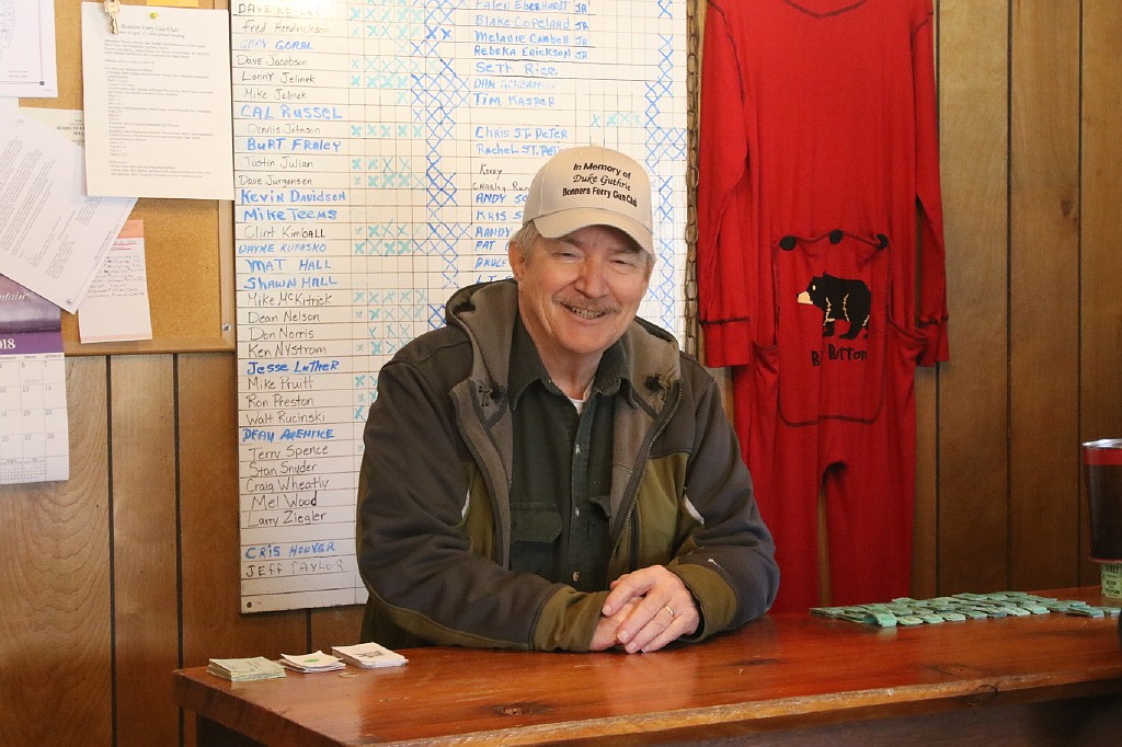 (Courtesy Photo)
BF Gun Club member Dennis Johnson, cashier for the meat shoot and all the fun and games portion of the shoot.