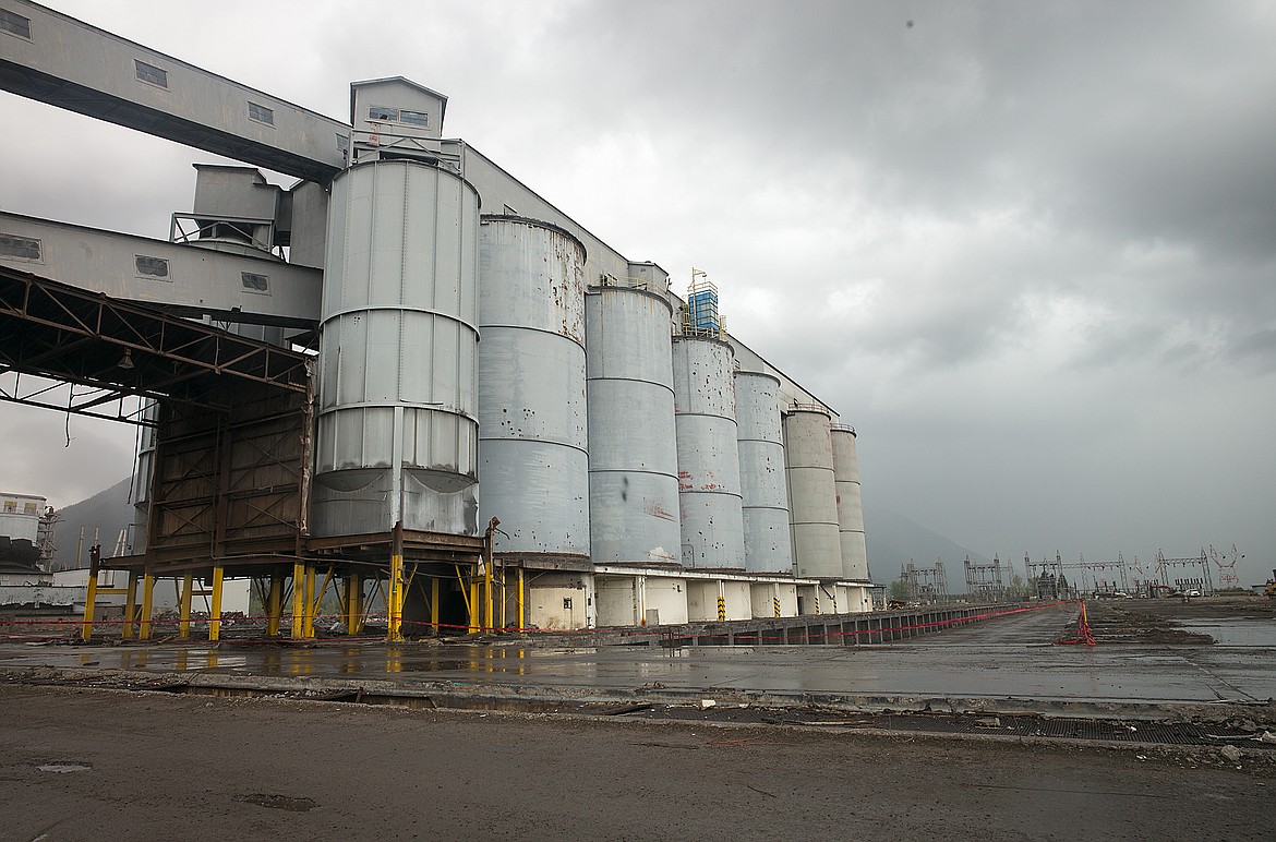 These silos will come down in the next few months.