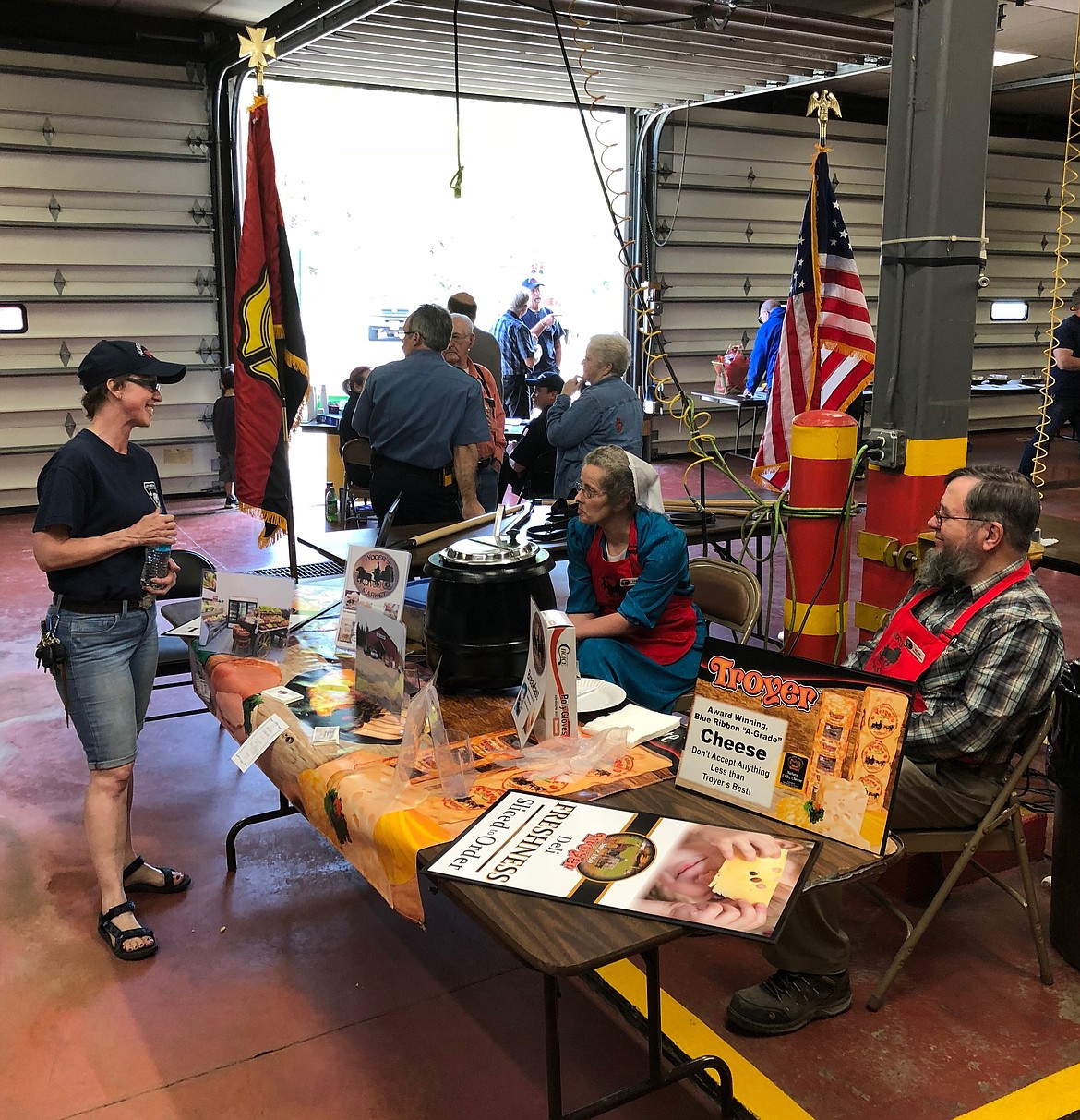 Photo by LEN PINE
Yoder&#146;s Market came in first place for the commercial class during the cookoff.