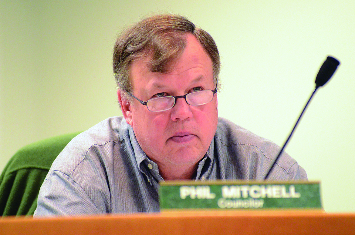 Phil Mitchell is seen in this Pilot file photo during the time he served on Whitefish City Council.