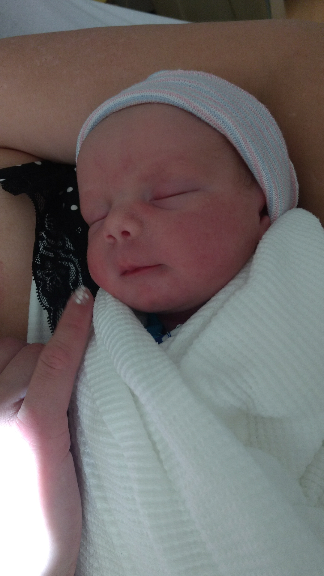 Ryker Ragnar-Mitchell Driller, born May 21, 2018