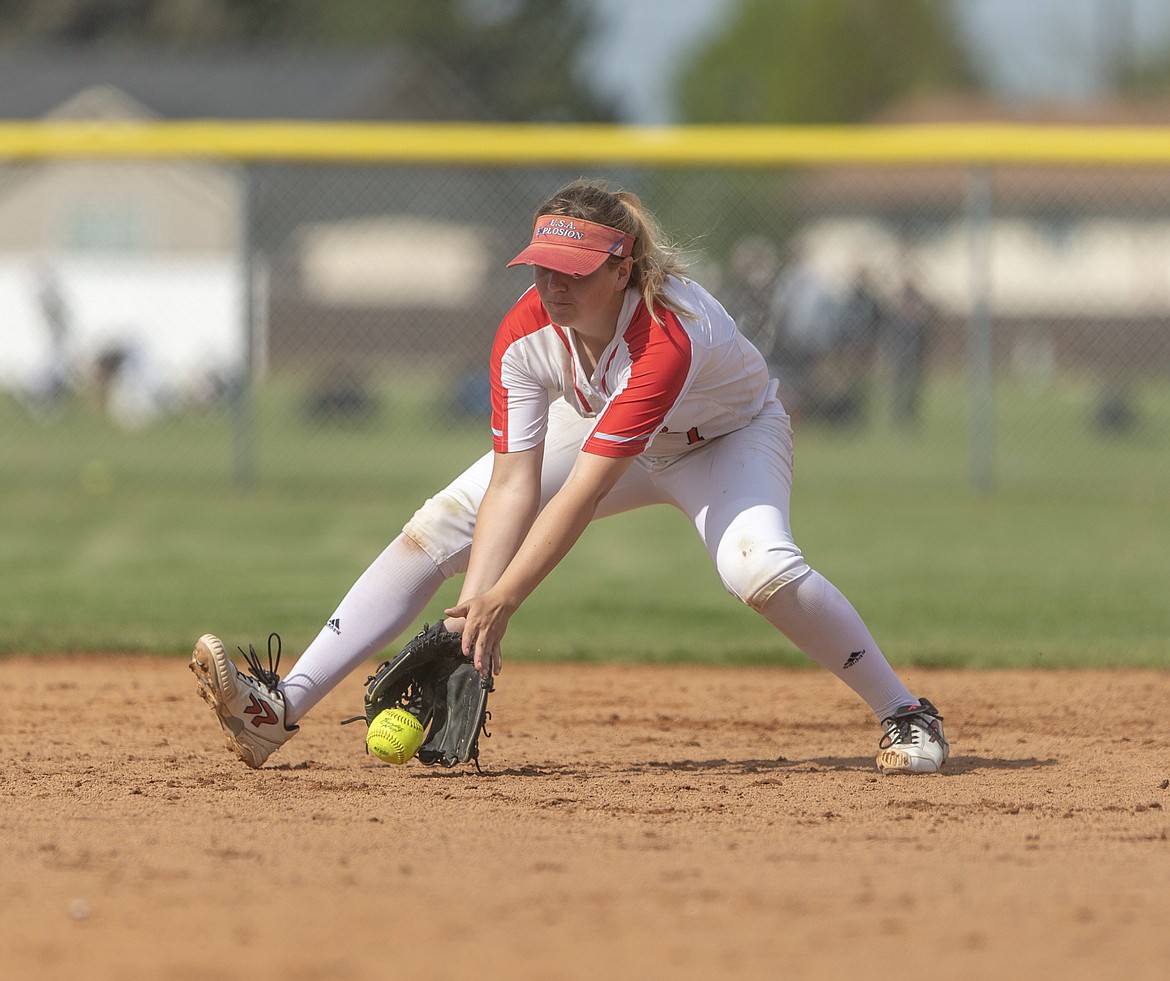 (Photo by JASON DUCHOW PHOTOGRAPHY)
Senior Bri Baldree pretty much re-wrote the Bulldog batting records, while also the team ace, earning MVP.