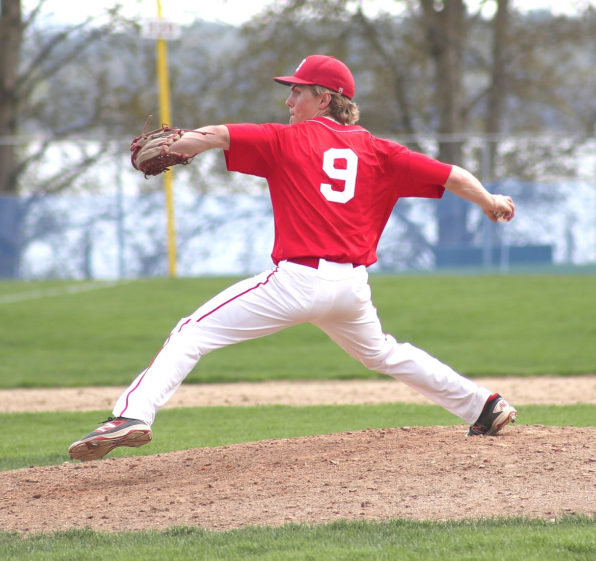 (Photo by ERIC PLUMMER)
Senior Preston Pettit earned all-league honors as a pitcher, where he posted three saves out of the bullpen.