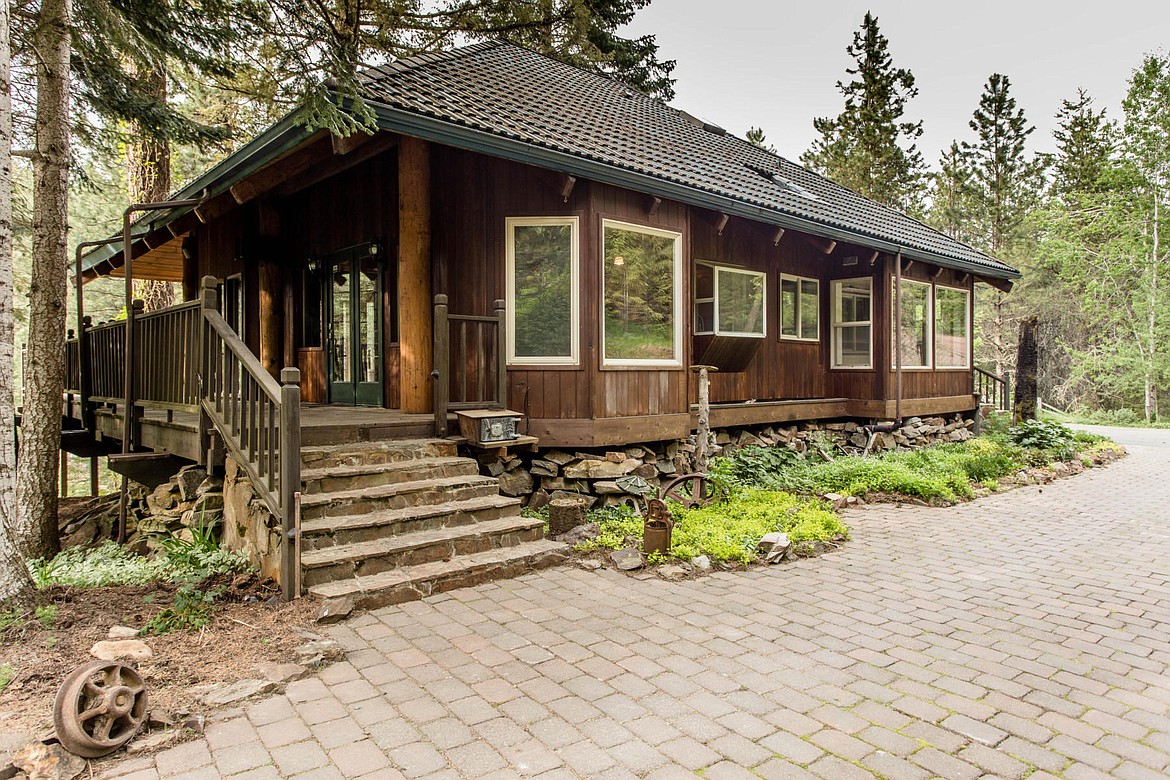 The former Isenberg residence on 8 acres on Bobcat Trail in the Cougar Gulch area.