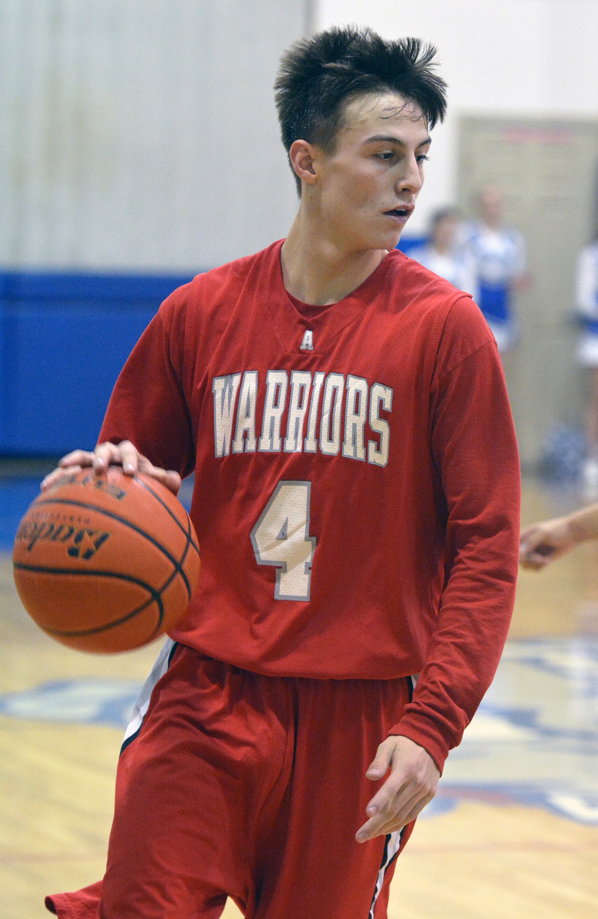 ARLEE HIGH School standout basketball player Phillip Malatare signed a letter of intent with Northern Idaho College. Malatare, one of the Montana’s most decorated basketball players, will reunite with his former teammate Tyler Tanner at NIC. (photo by Jason Blasco/Lake County Leader)