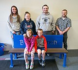 Feeling lonely? Sit on the Buddy Bench