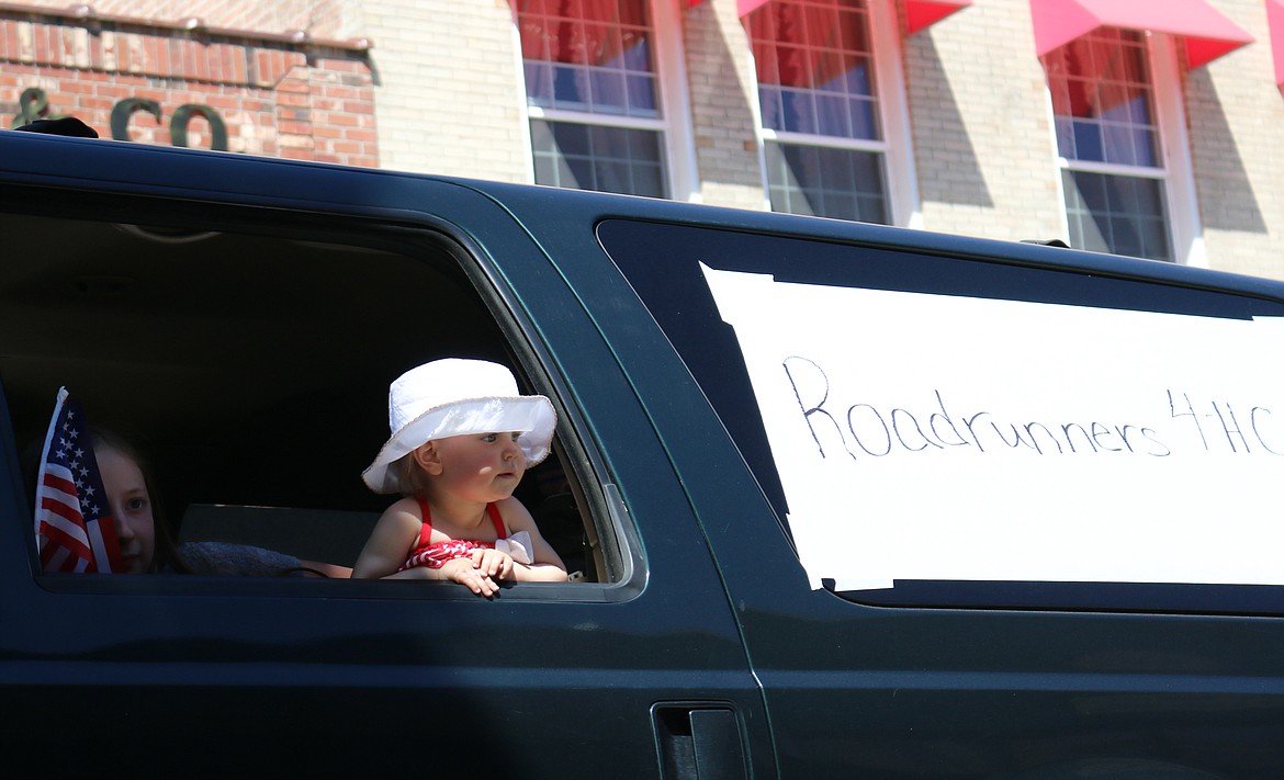 Photo by MANDI BATEMAN
All ages enjoyed being part of the Memorial Day parade.