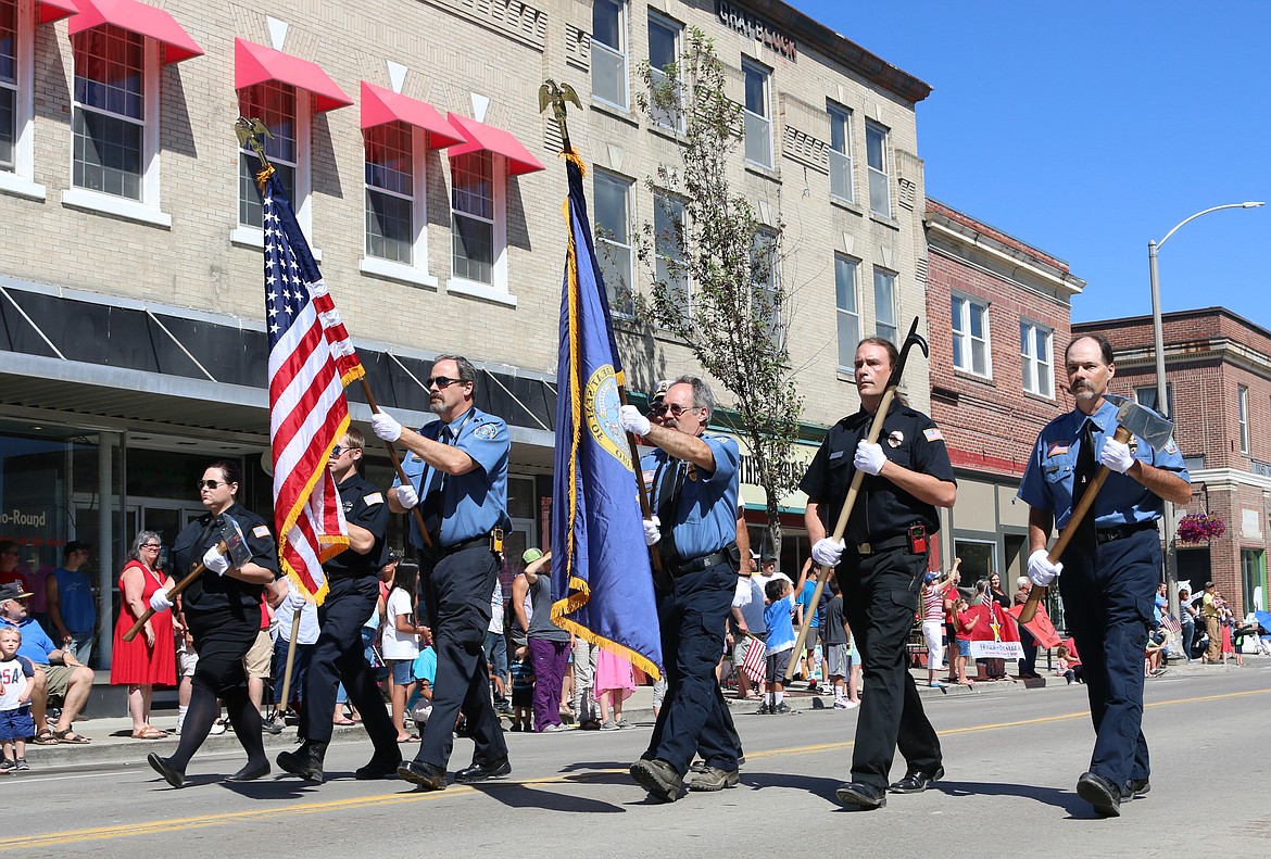 Photo by MANDI BATEMAN
The new Boundary County Honor Guard.