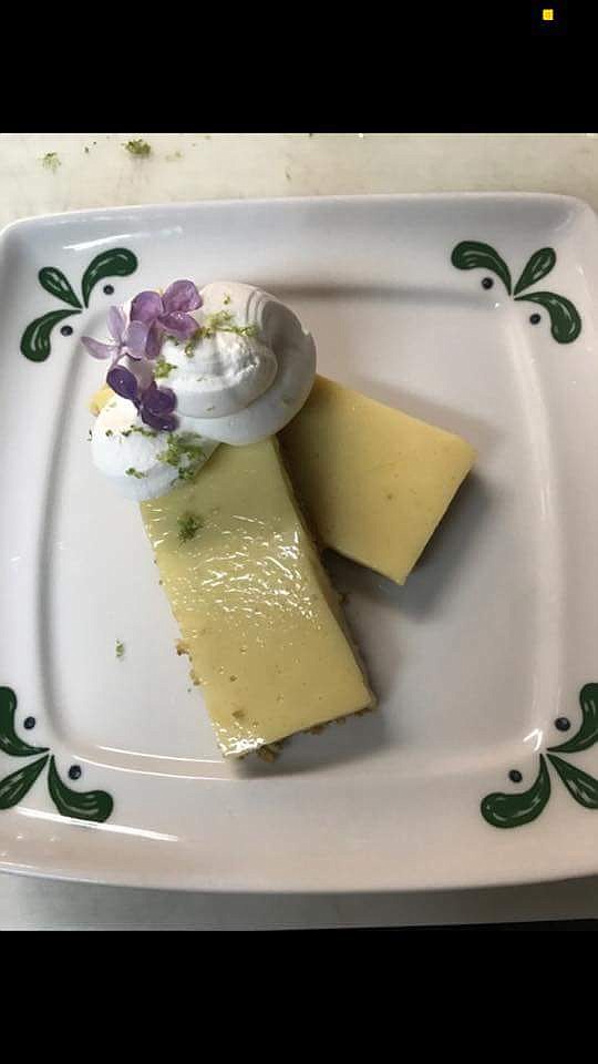 The Wild Mountain Huckleberry Cheesecake dessert has been a hit during the soft opening of Two Tones Cafe.