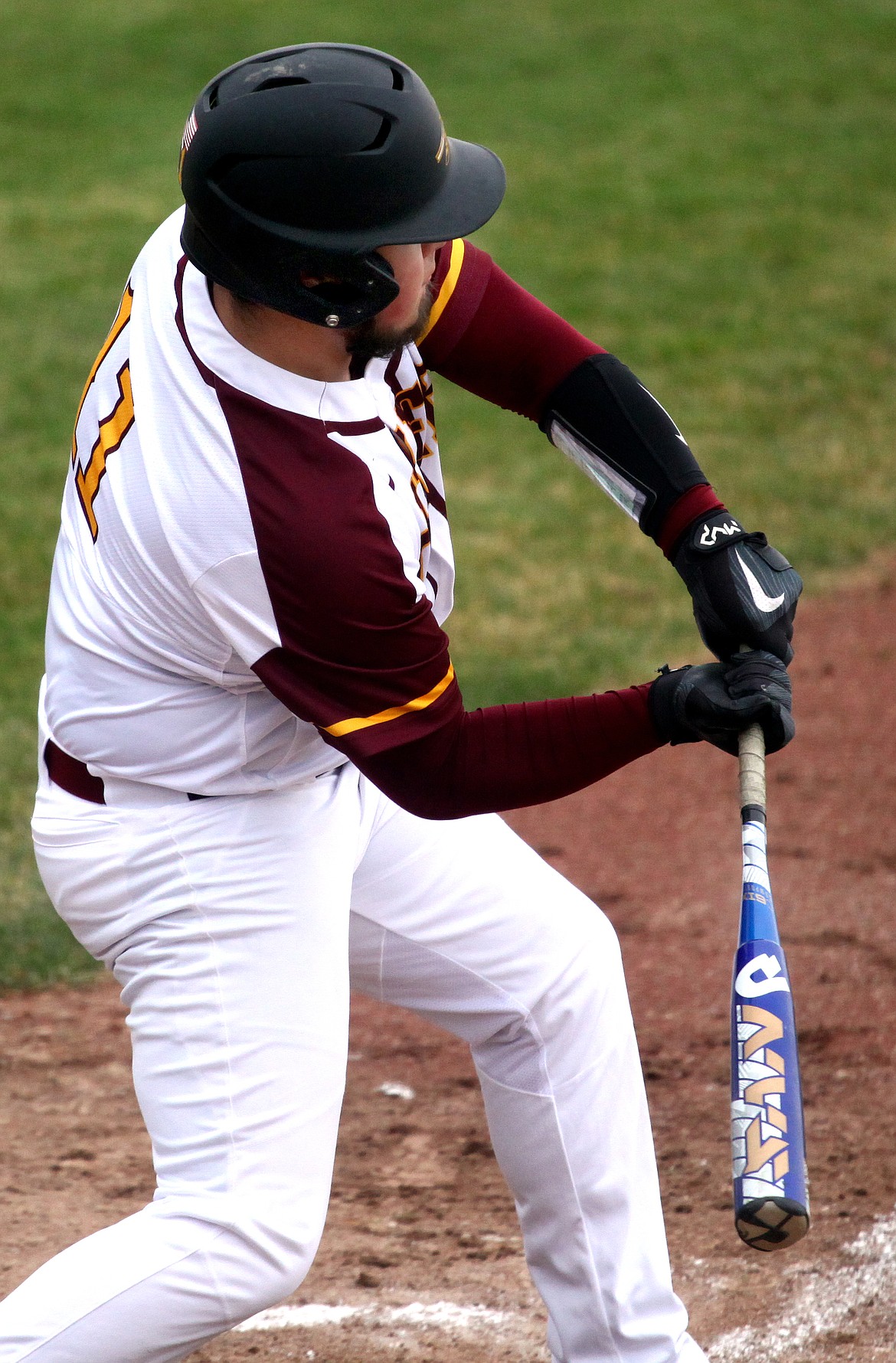 Rodney Harwood/Columbia Basin Herald
Austin Valdez was selected the Columbia Basin Big Nine pitcher of the year his senior season at Moses Lake High School and is expected to be a leader on the Central Washington Spuds this season.