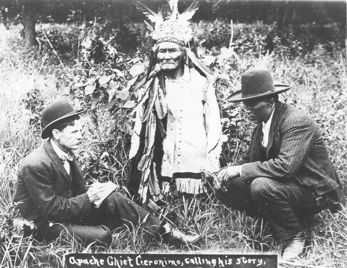 MIEP VON SYDOW
Photo of Geronimo telling his story late in his life. He said, &#147;I should never have surrendered. I should have fought until I was the last man alive.&#148;