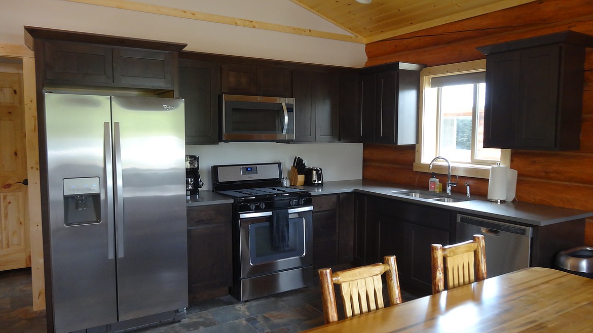 Courtesy photo
The cabins each have a fully equipped kitchen, making an extended stay more comfortable.