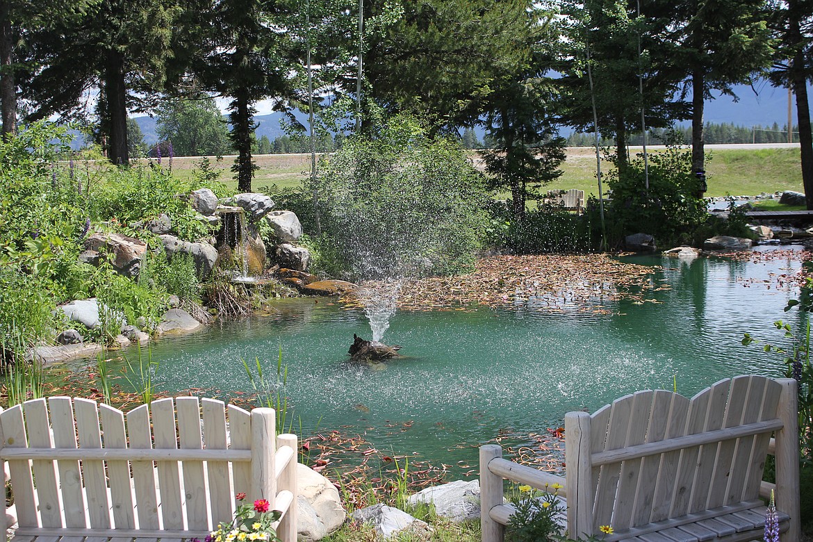 Photo by TANNA YEOUMANS
The Log Inn&#146;s landscaping provides a relaxing atmosphere for visitors to enjoy.