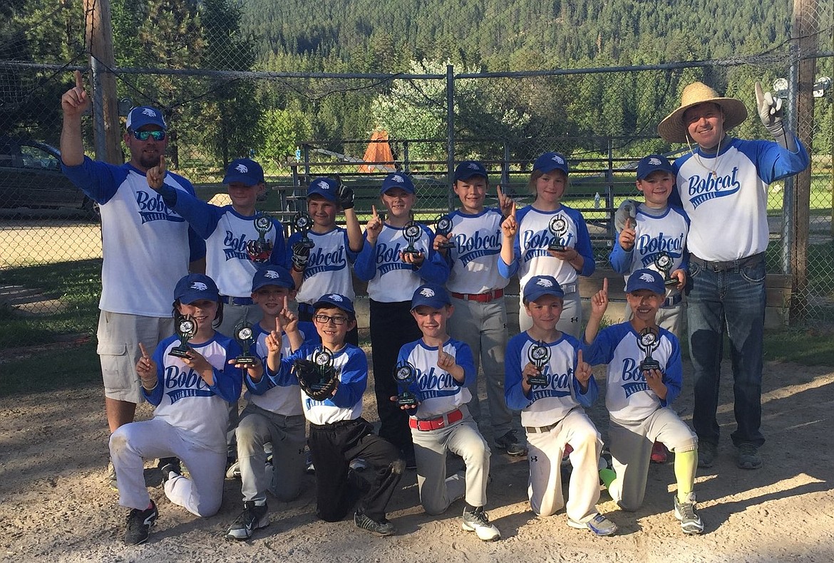 The Superior minors baseball team capped an undefeated season by sweeping through the competition to claim the Clark Fork Cal Ripken Baseball Tournament Championship last weekend. (Photo courtesy of Chris Toivonen)