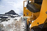 Work crews have nearly cleared Going to the Sun Road
