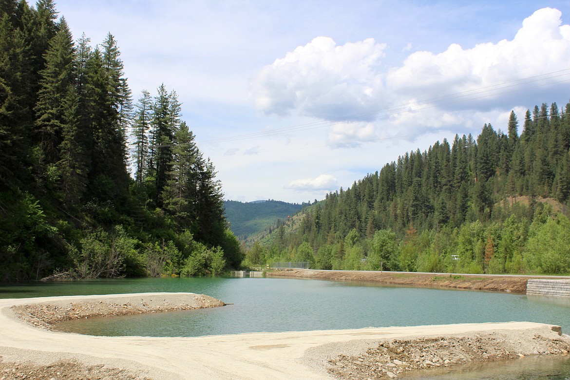 Photo by RANDY CARLSON
A wide view of the pond looking west.