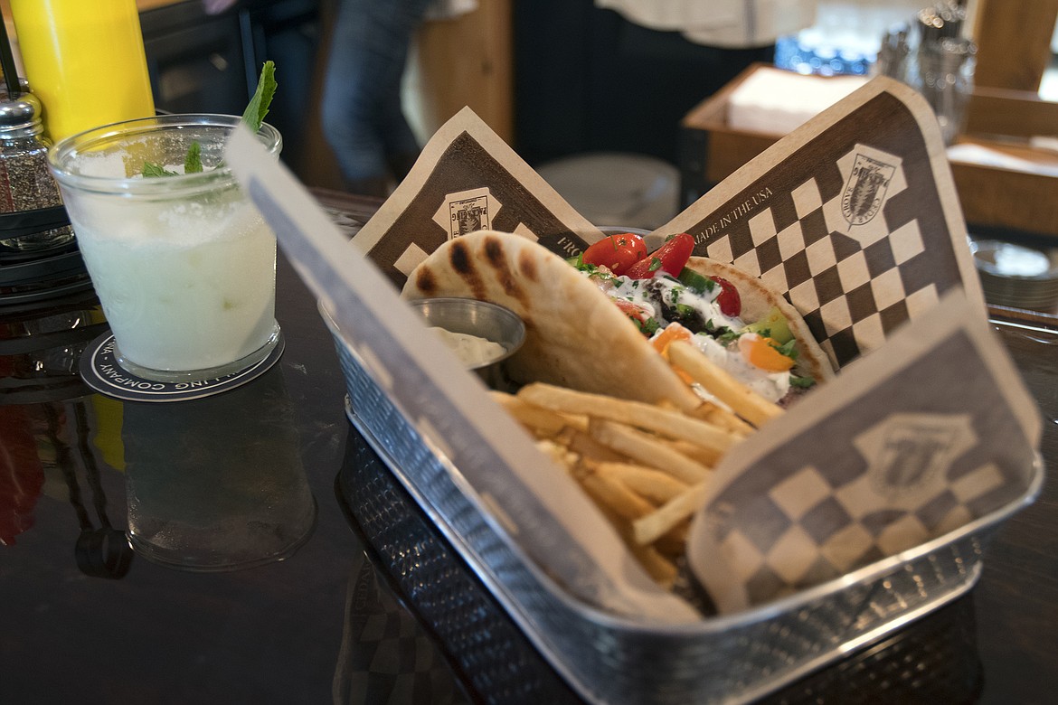 The bison gyro is just one of the many tasty options available at Josephine&#146;s Bar and Kitchen in Coram. (Jeremy Weber photo)