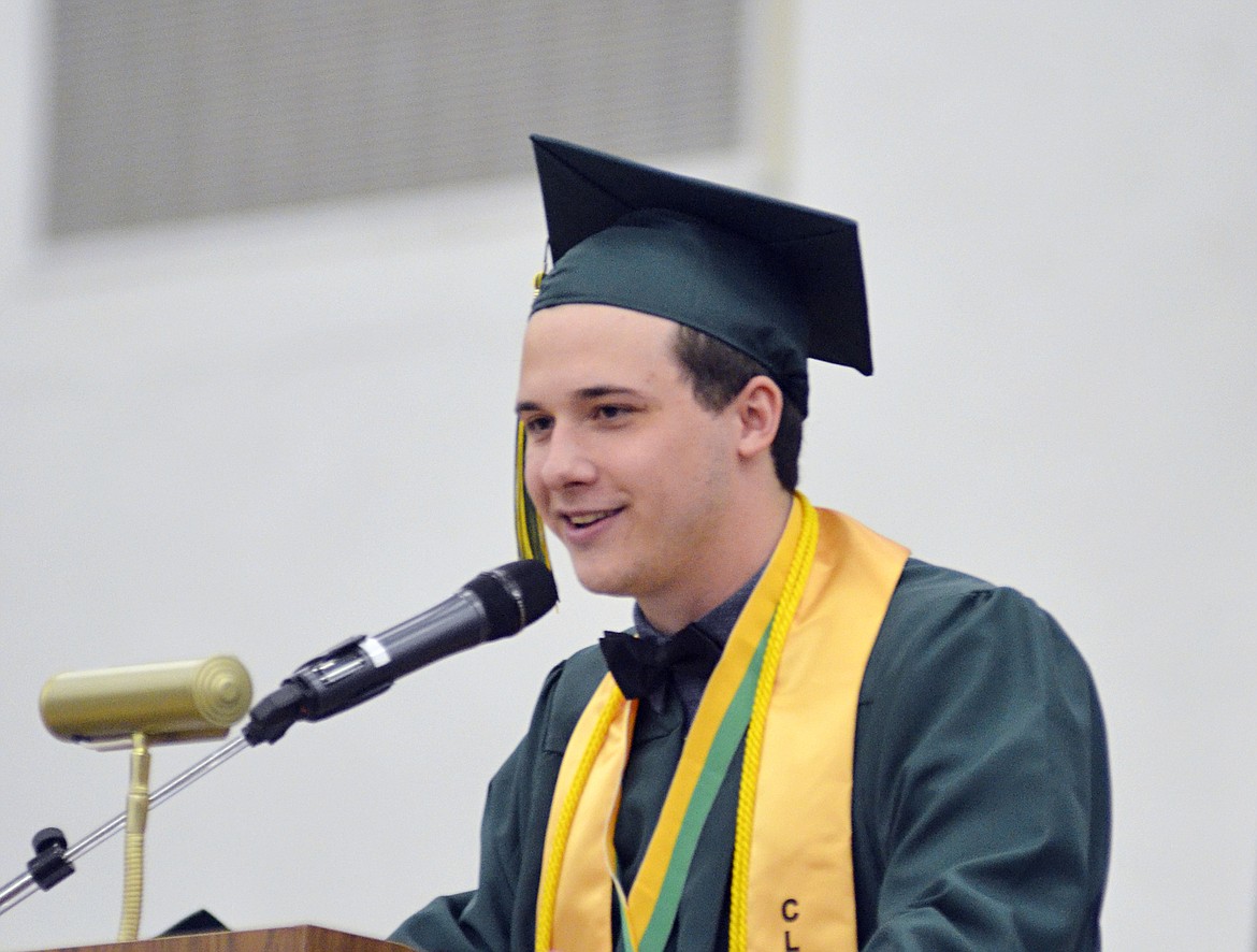 Whitefish High School graduated 112 seniors with the class of 2018 during the June 2 commencement ceremony at the high school gym. (Heidi Desch/Whitefish Pilot)