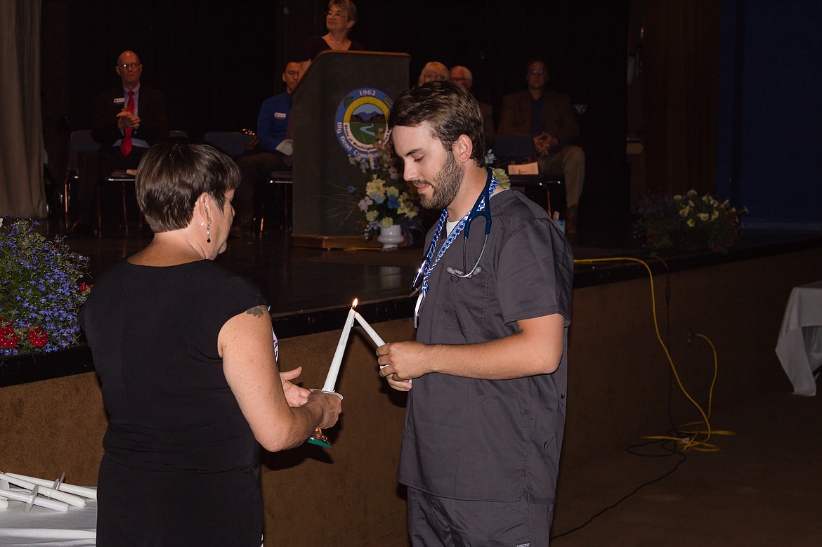 Courtesy photo
The 16 brand-new nurses graduating from the Big Bend Community College nursing program were recognized in a ceremony Saturday.