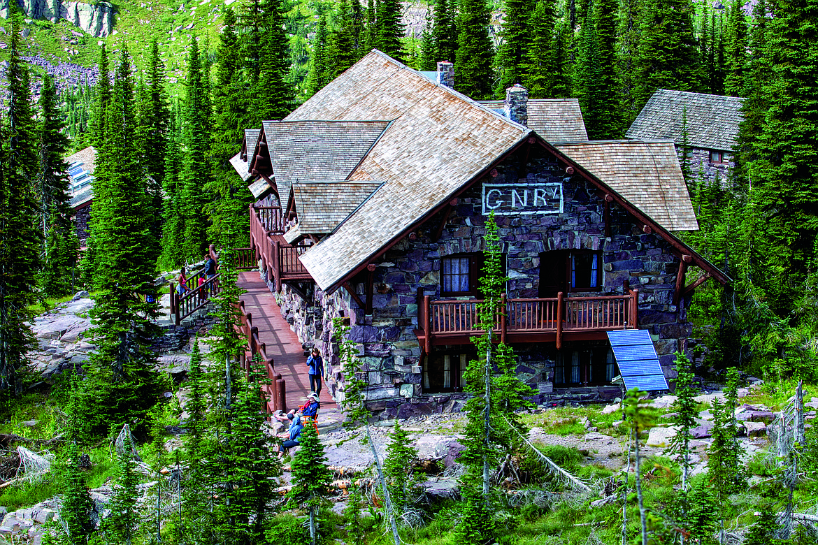 Photographer Bret Bouda captured this image of Sperry Chalet during a stay there in July 2017, shortly before it burned in the Sprague Fire. Bouda&#146;s book, &#147;Sperry Chalet 1914-2017&#148; is being released this week. It chronicles the history of the iconic structure and also of the surrounding backcountry in Glacier National Park. (Courtesy Bret Bouda)