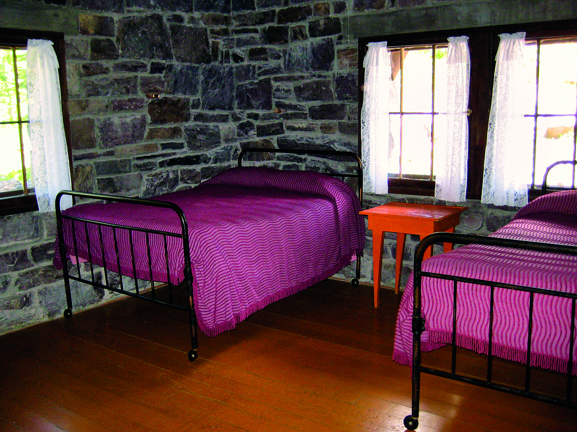 A simple, but comfortable bedroom at Glacier National Park&#146;s Sperry Chalet, which has provided a memorable place for weary hikers and horseback riders for nearly a century. (Courtesy Terry Abell)