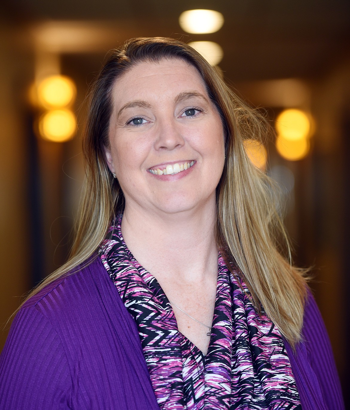 General Manager Jyl Sincavage at the new Country Inn and Suites by Radisson near Glacier Park International Airport on Wednesday afternoon, June 6.(Brenda Ahearn/Daily Inter Lake)