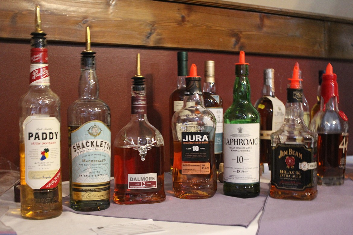 The Whiskeys of the World presentation brought knowledge and new flavor to the evening.