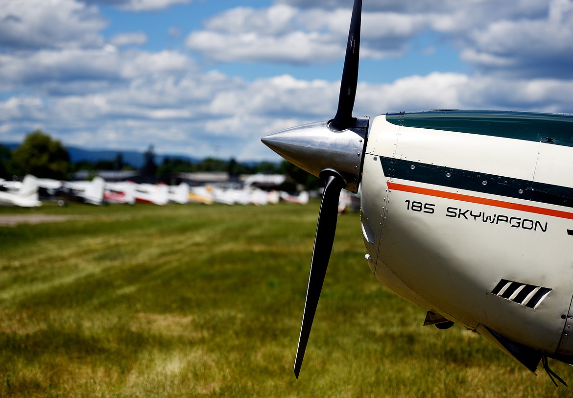 One hundred and six 180/185 Cessna Skywagons are congregated at the Kalispell City Airport this week for the annual&#160;Cessna Skywagon 180/185 Type Club convention.&#160;(Brenda Ahearn/Daily Inter Lake)