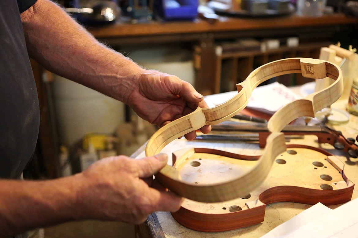 SimEnsen shows the various components that go into each violin.