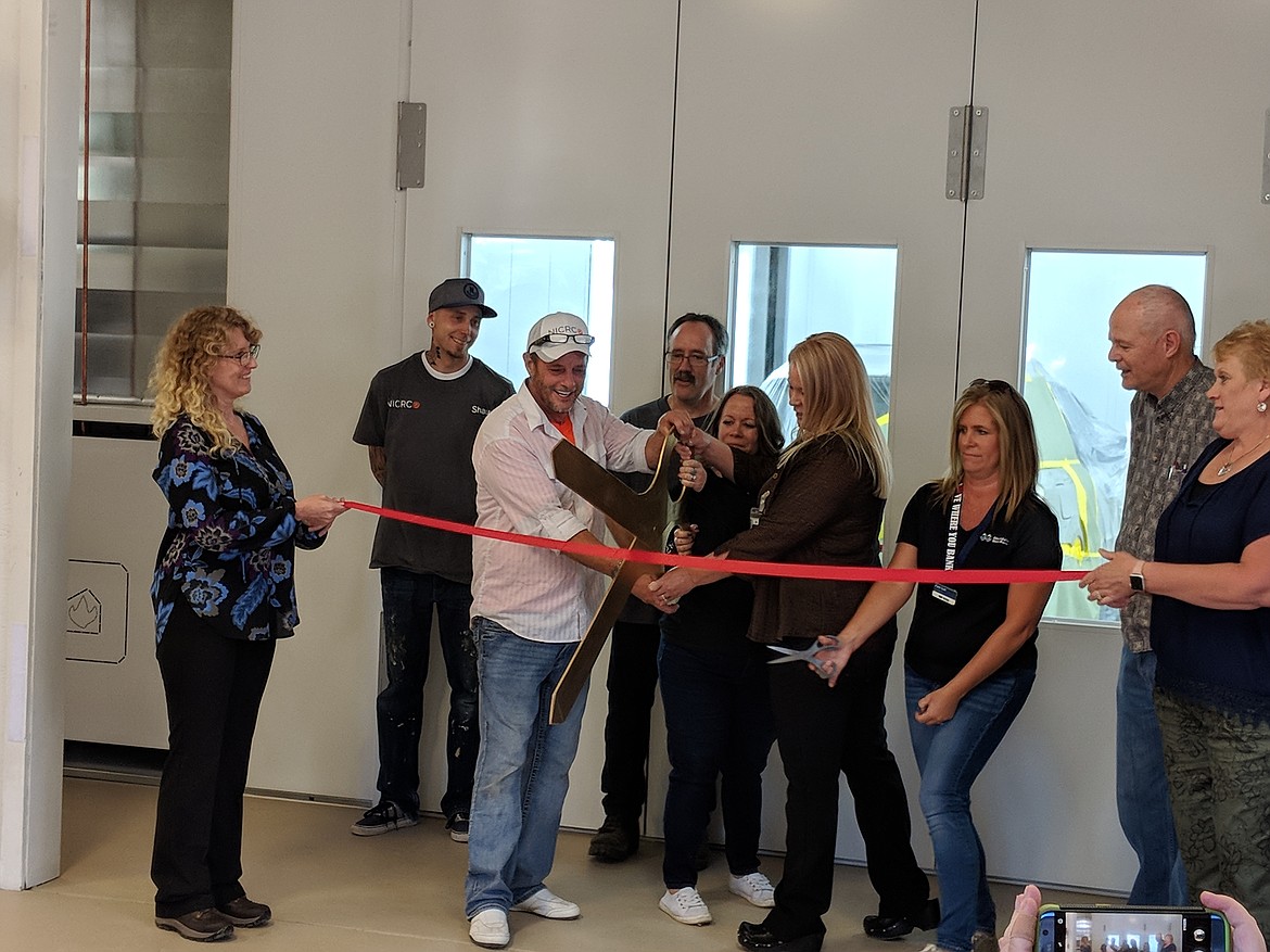 Courtesy photo
North Idaho Collision Repair Center, which had its grand opening on June 22, is located at 148 David Thompson Drive in Bonners Ferry.