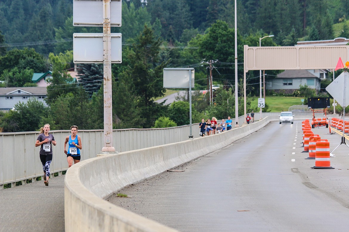 Photo by MANDI BATEMAN
A little construction didn&#146;t slow down the competitors during the annual Kootenai River Run.