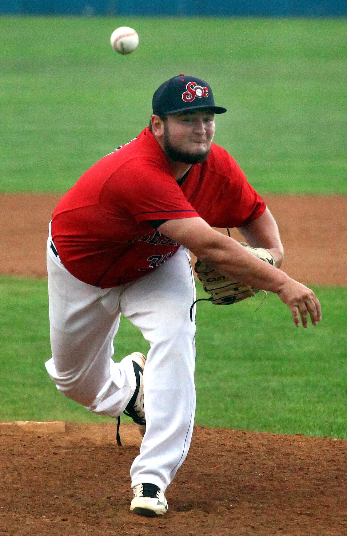 Rodney Harwood/Columbia Basin HeraldSecond-year Wenatchee right-hander Hunter Boyd of Moses Lake is the No. 2 starter for the AppleSox this season.