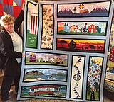 Quilt class at Old Hotel