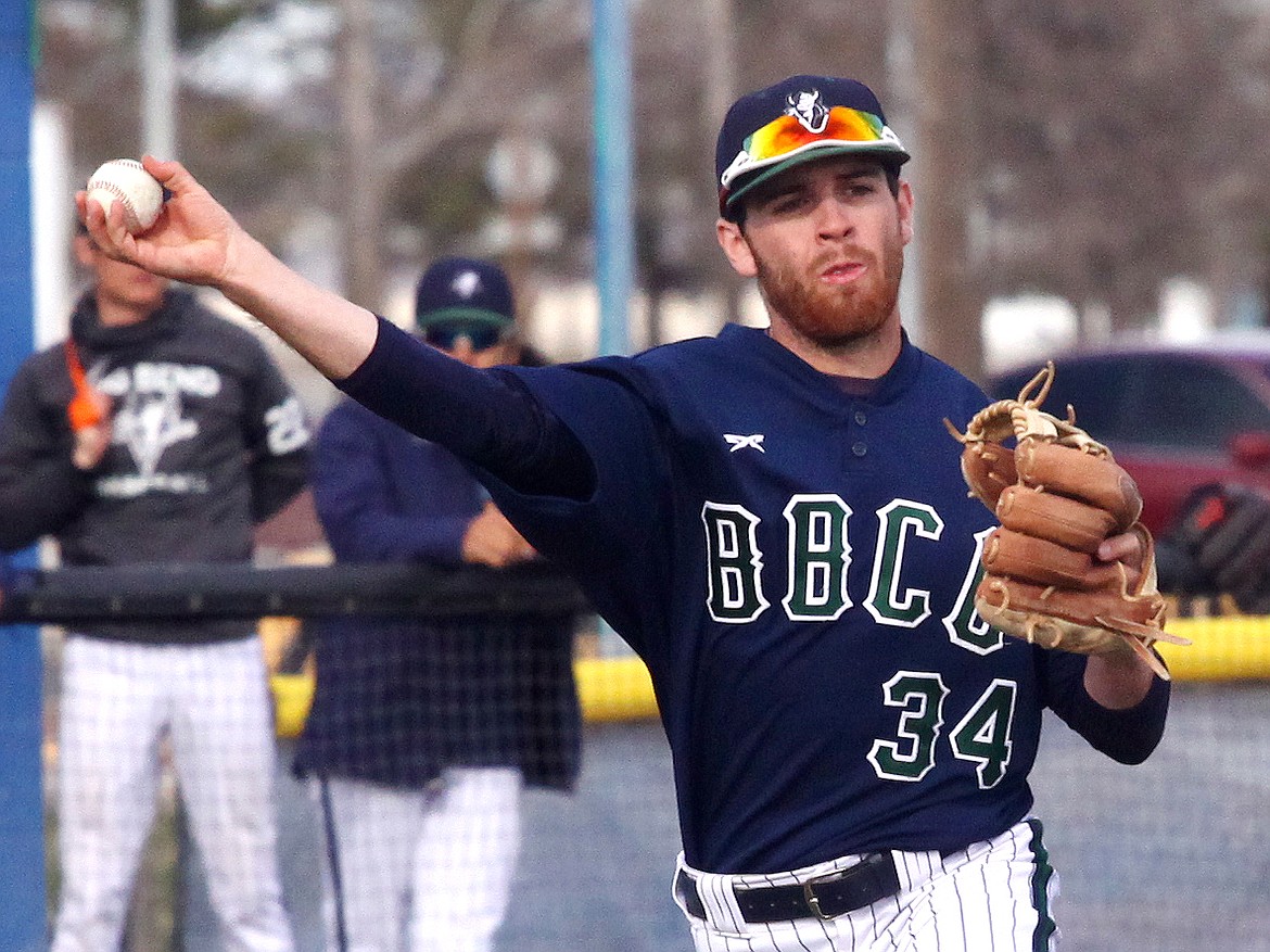 Rodney Harwood/Columbia Basin Herald file photoBig Bend sophomore Cody Banks ended his Vikings career playing in the NWAC Baseball Championships at Longview. Banks was a Gold Glove winner at third base in the East Region and a first-team all-East selection. The Vikings returned to the NWAC tournament for the first time since 2002.