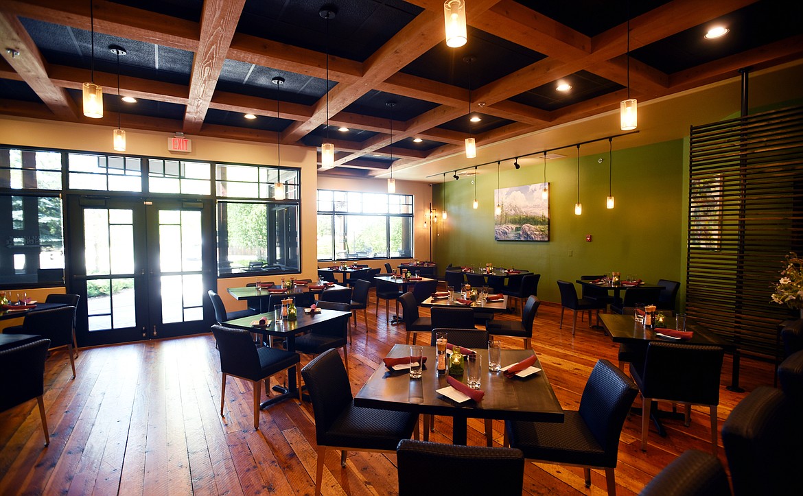 Interior of the new Beargrass Bistro.