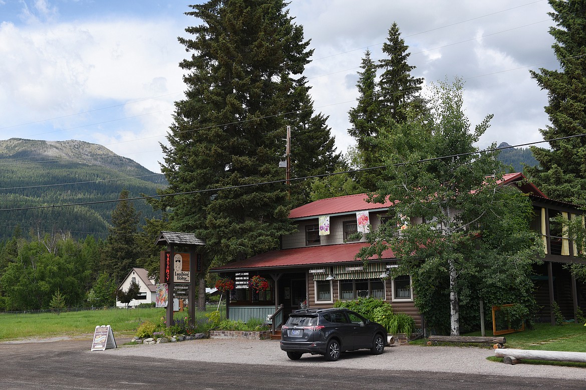 The Laughing Horse Lodge on Montana Highway 83 near Swan Lake on Thursday, June 21. (Casey Kreider/Daily Inter Lake)