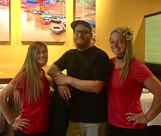 Courtesy photos
Madisyn Atchley, Casey Garland and Hillary Rojo are among the employees at The Mango Tree, an Indian restaurant opening this week at 1726 W. Kathleen Ave.