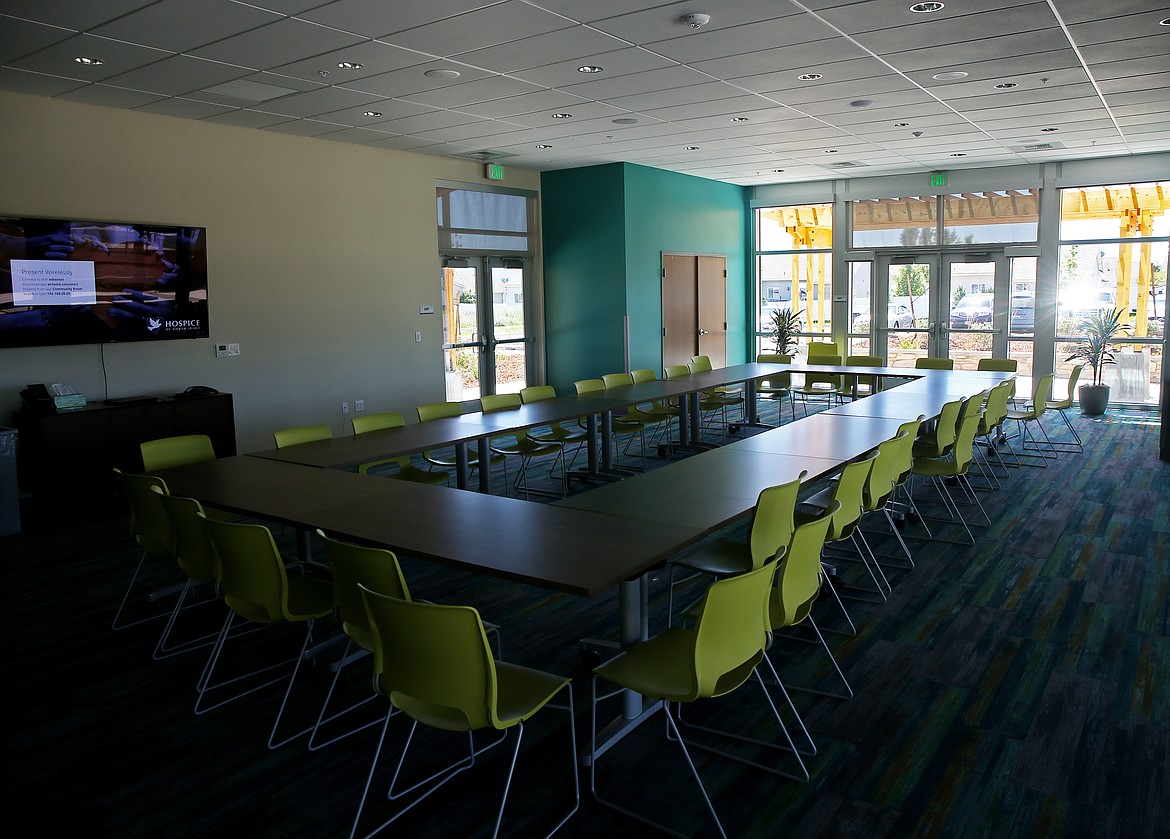 The two-story Hospice of North Idaho building features large conference and board rooms for educational, social and community purposes. (LOREN BENOIT/Press)