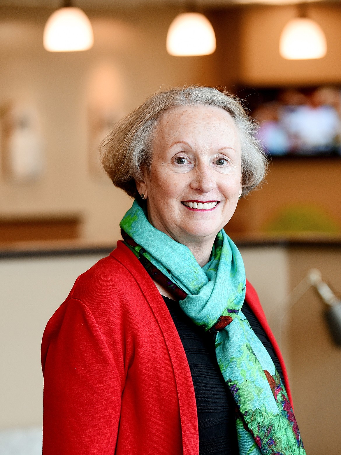 Portrait of Kalispell Regional Medical Center CEO Velinda Stevens on Tuesday, November 3.
(Brenda Ahearn/Daily Inter Lake)