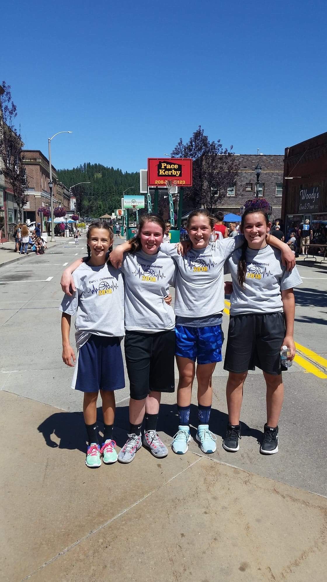 Courtesy Photo
11-12 female bracket winning team was the Swishkabobs from Bonners Ferry.